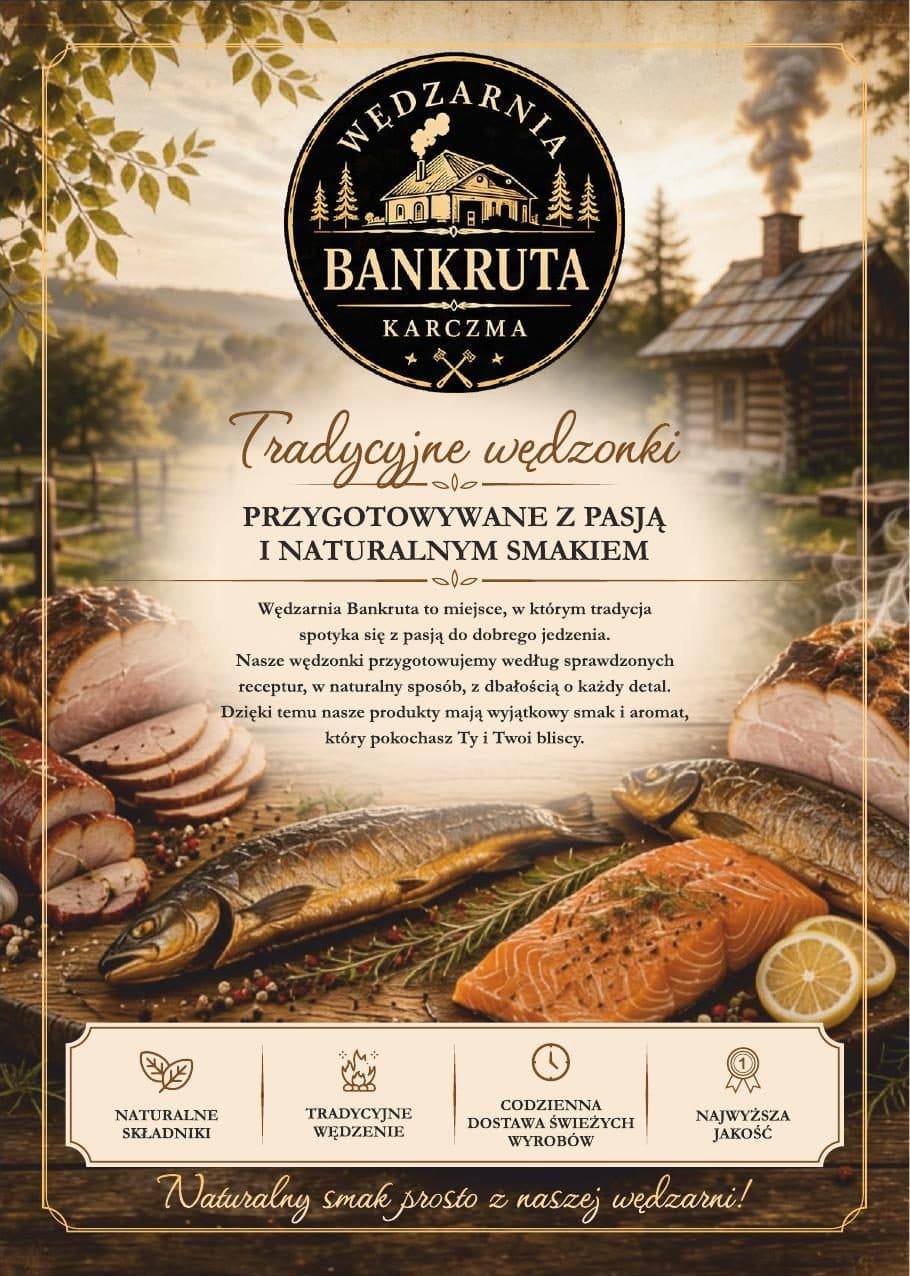 Ulotka Wędzarni Bankruta